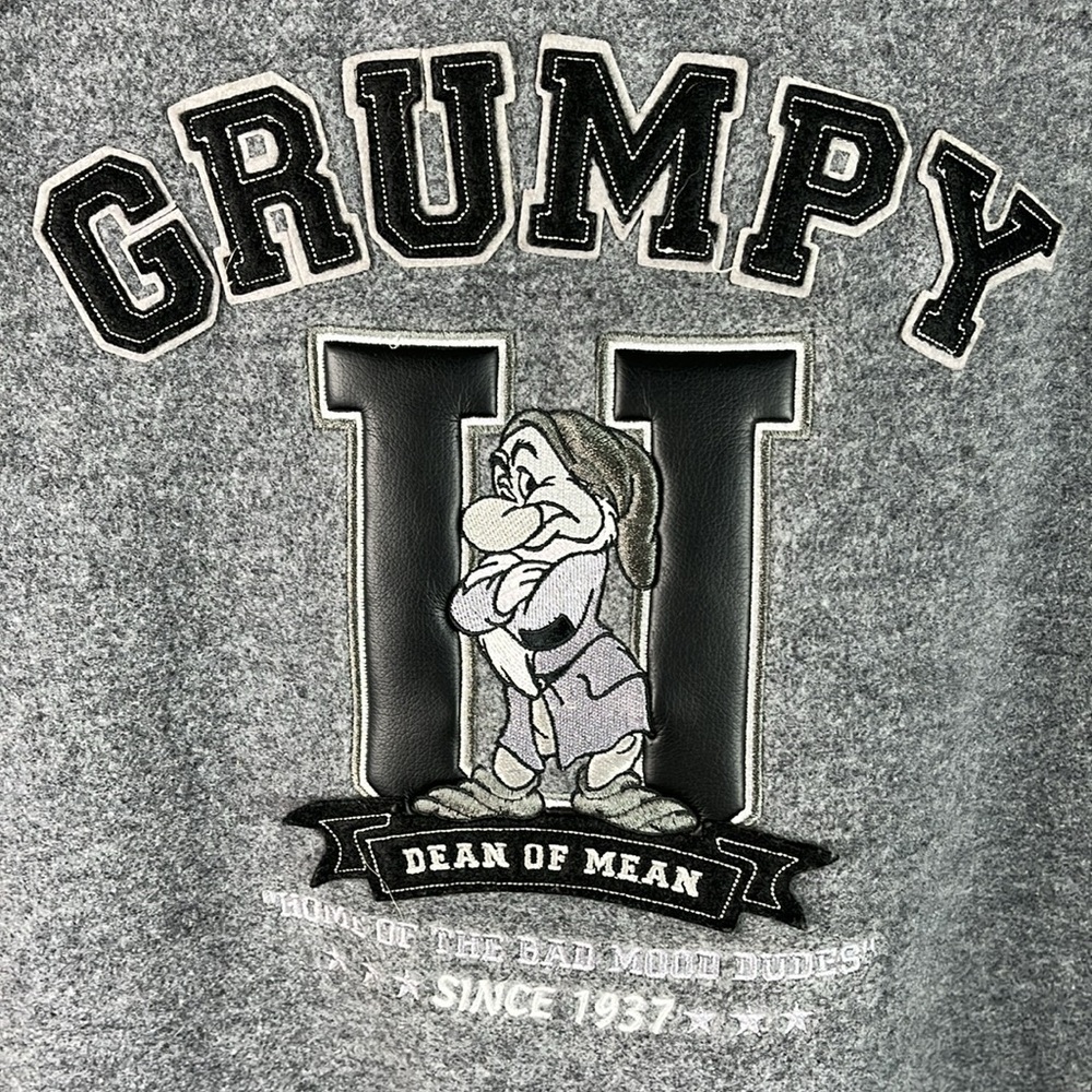 Disney Store Exclusive Grumpy Button Down Basebal… - image 4
